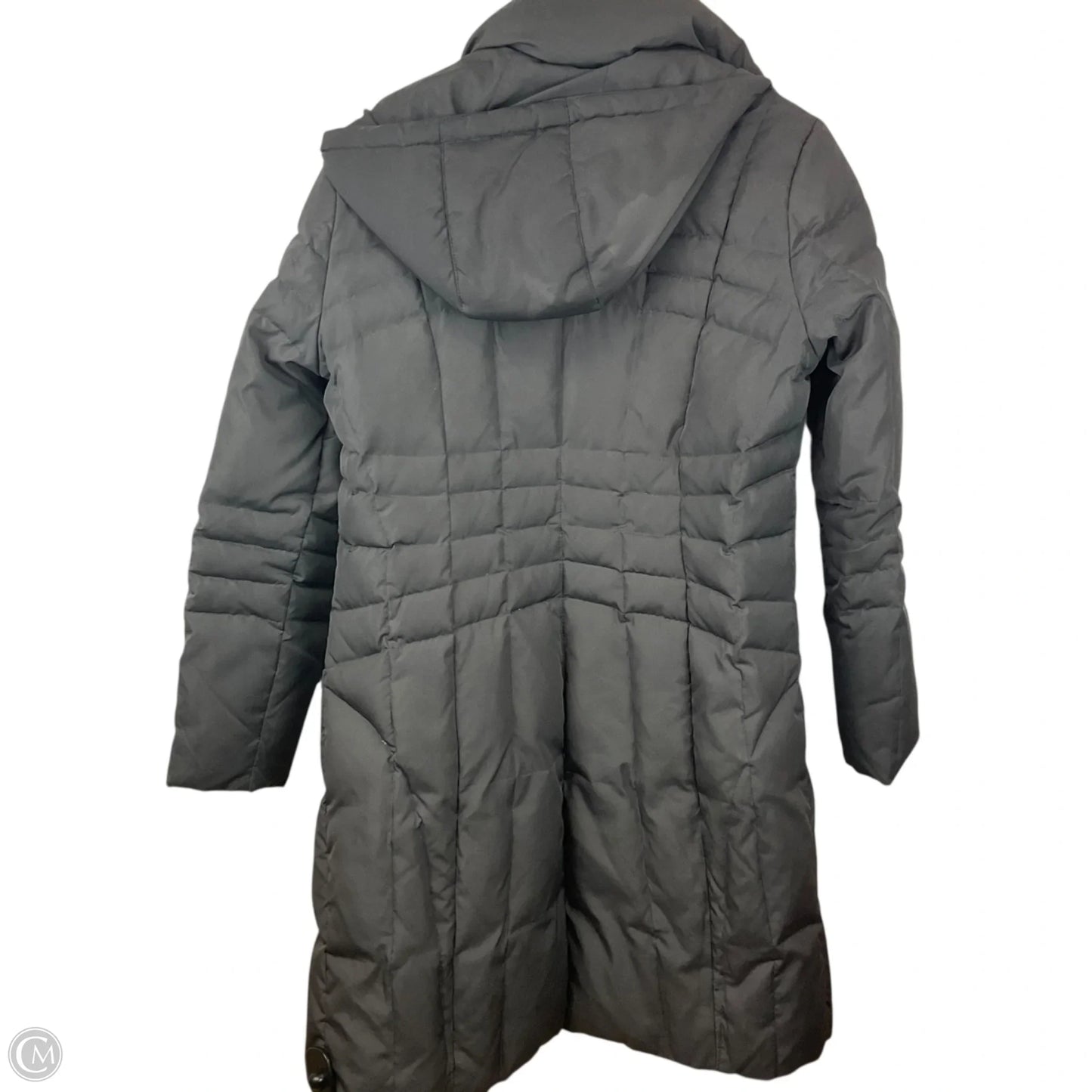Coat Puffer & Quilted By Calvin Klein In Grey, Size: Mp