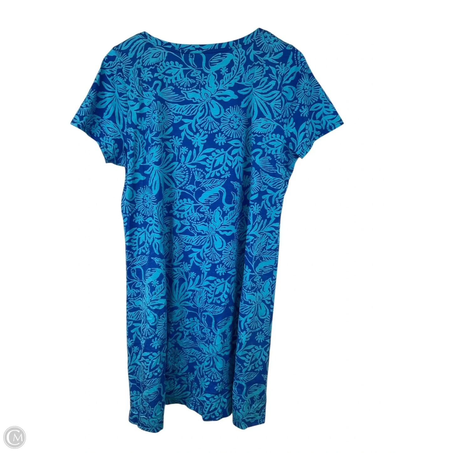 Dress Designer By Lilly Pulitzer In Blue, Size: L