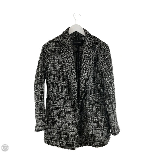 Blazer By Banana Republic In Black & White, Size: 0