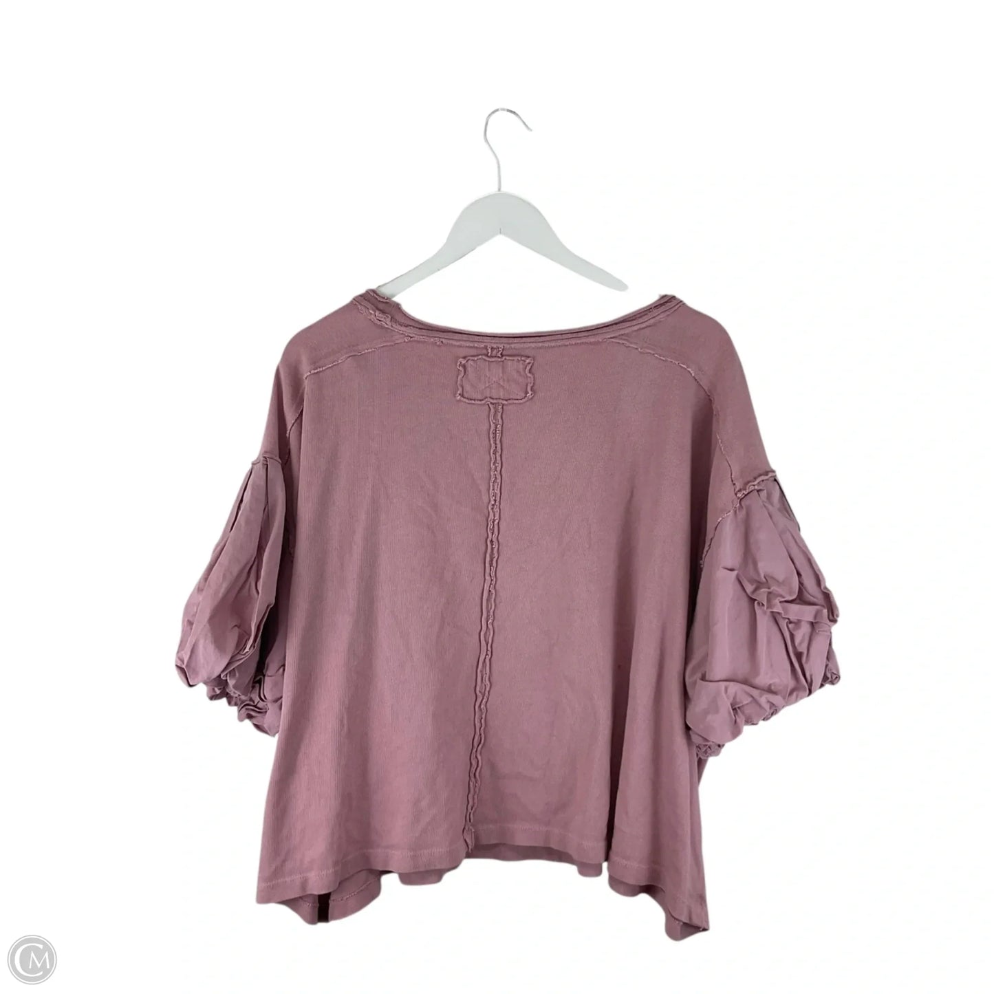 Top Short Sleeve By We The Free In Pink, Size: M