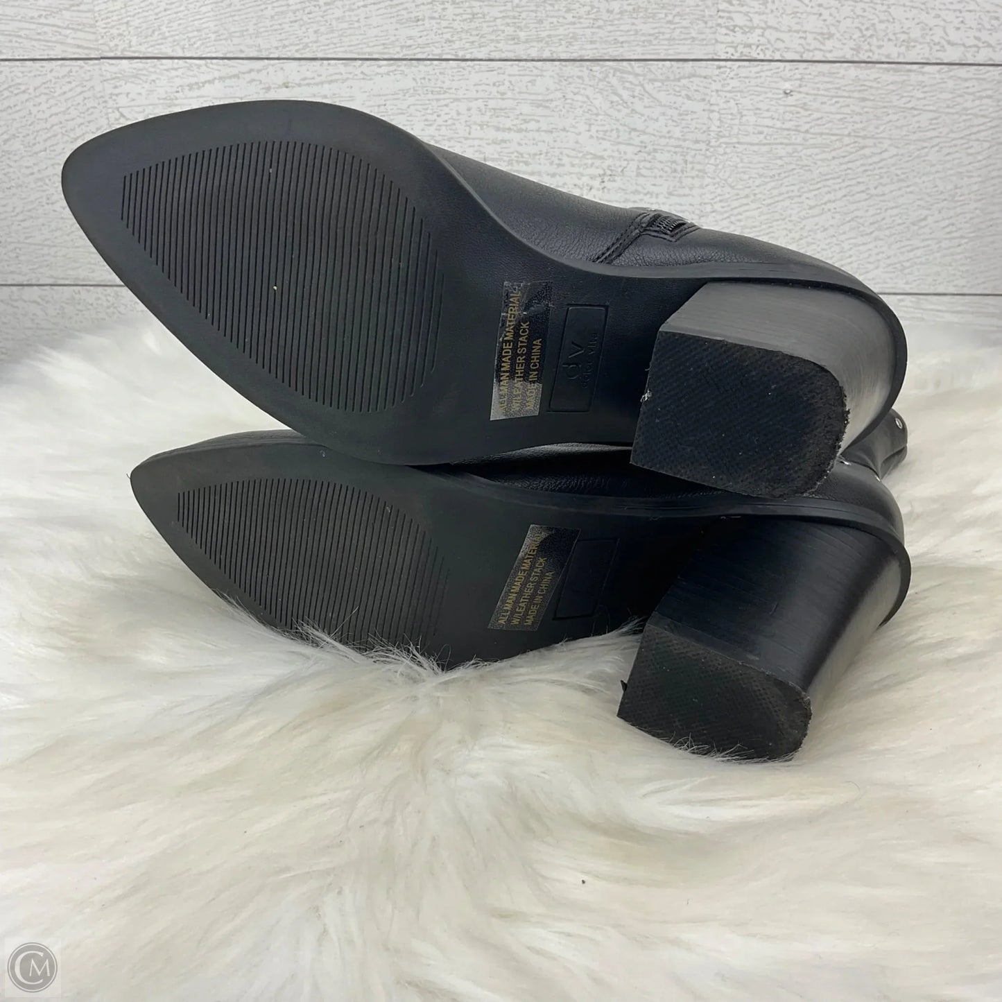 Boots Ankle Flats By Dolce Vita In Black, Size: 8.5