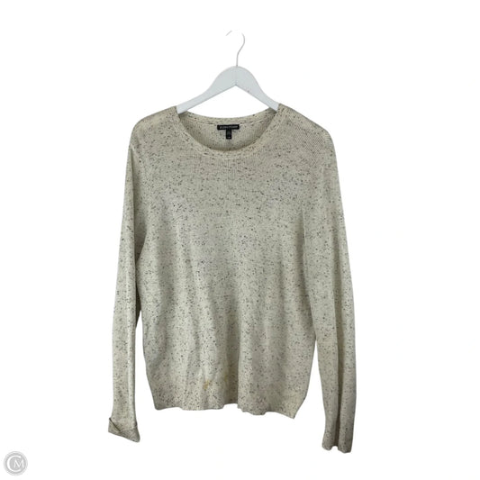 Top Long Sleeve By Eileen Fisher In Tan, Size: L