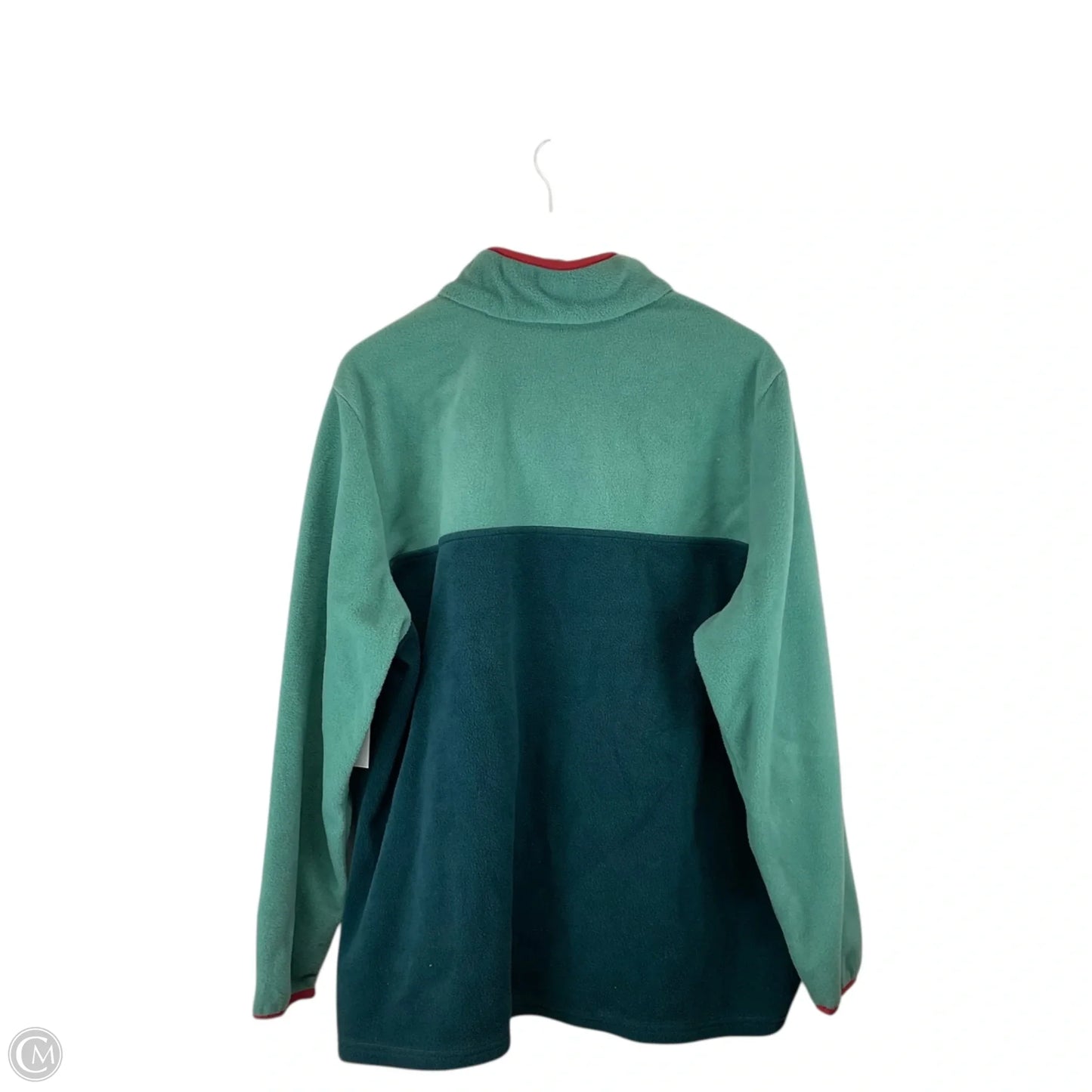 Jacket Fleece By Columbia In Green, Size: 2x