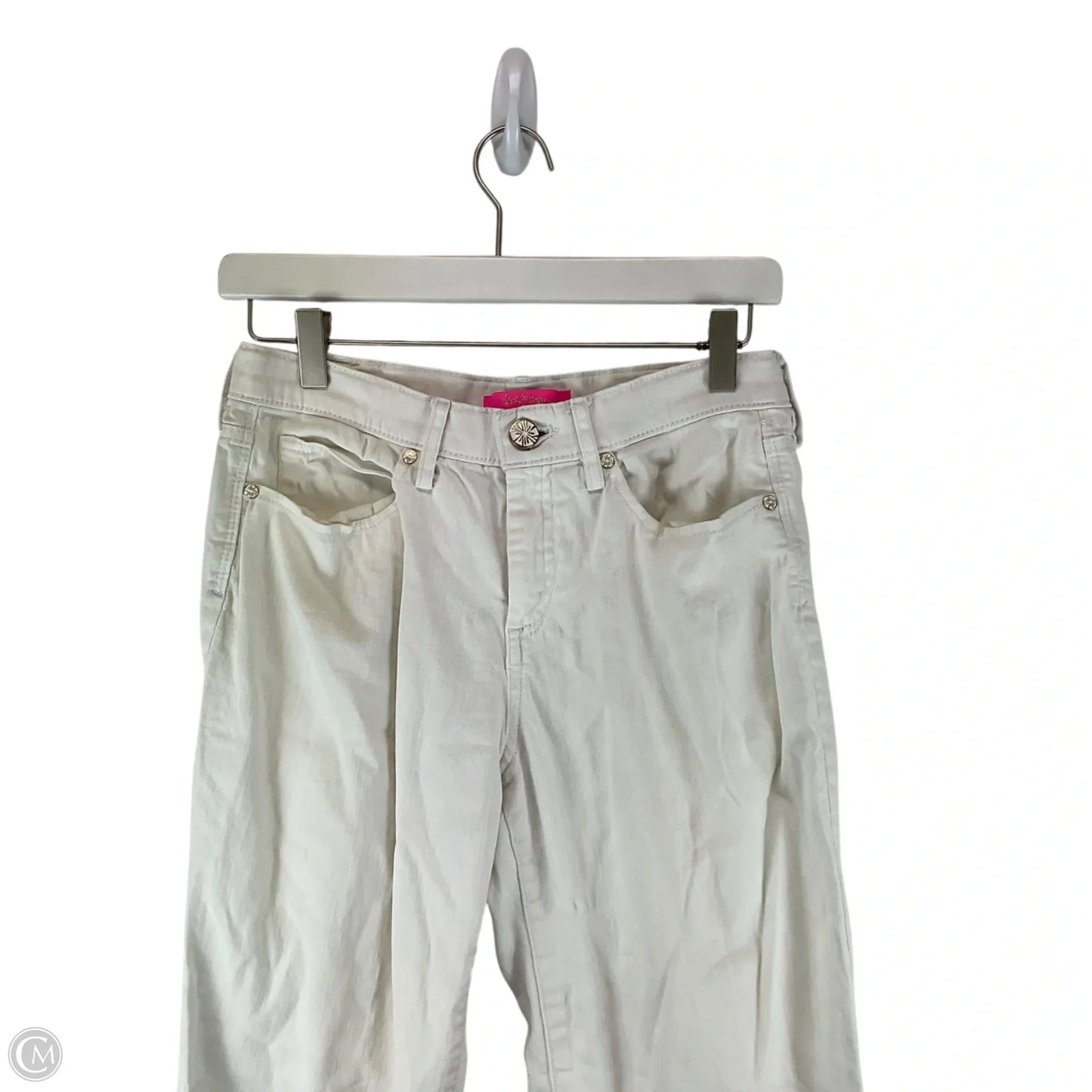 Pants Designer By Lilly Pulitzer In White, Size: 4