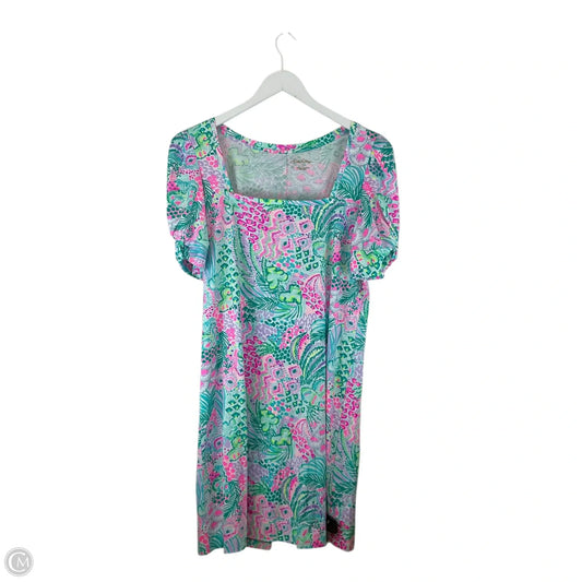 Top Long Sleeve Designer By Lilly Pulitzer In Multi-colored, Size: L