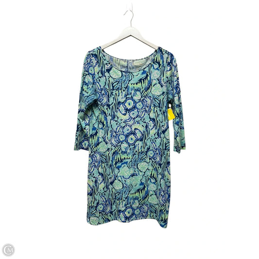 Dress Designer By Lilly Pulitzer In Blue, Size: L