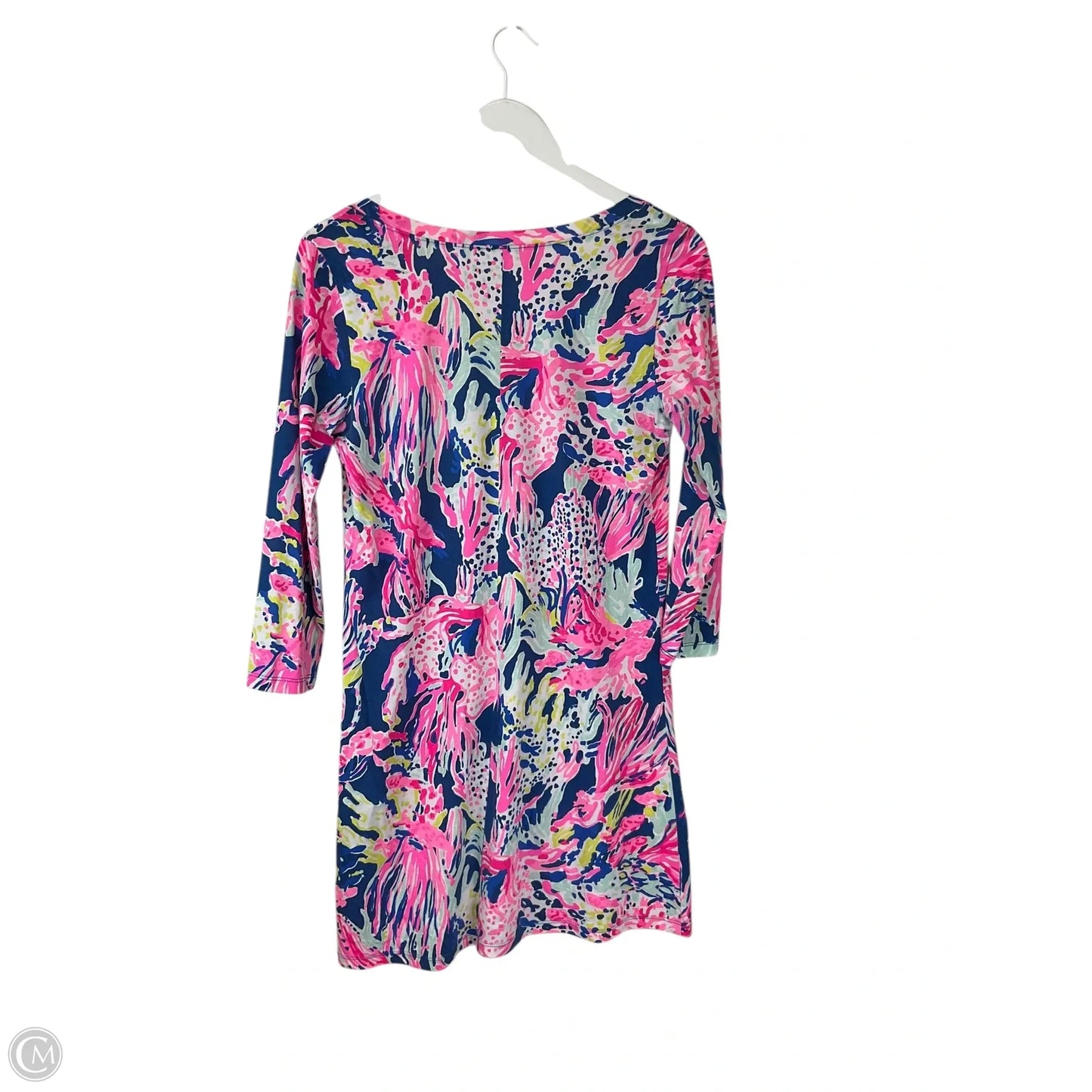 Dress Designer By Lilly Pulitzer In Blue & Pink, Size: S