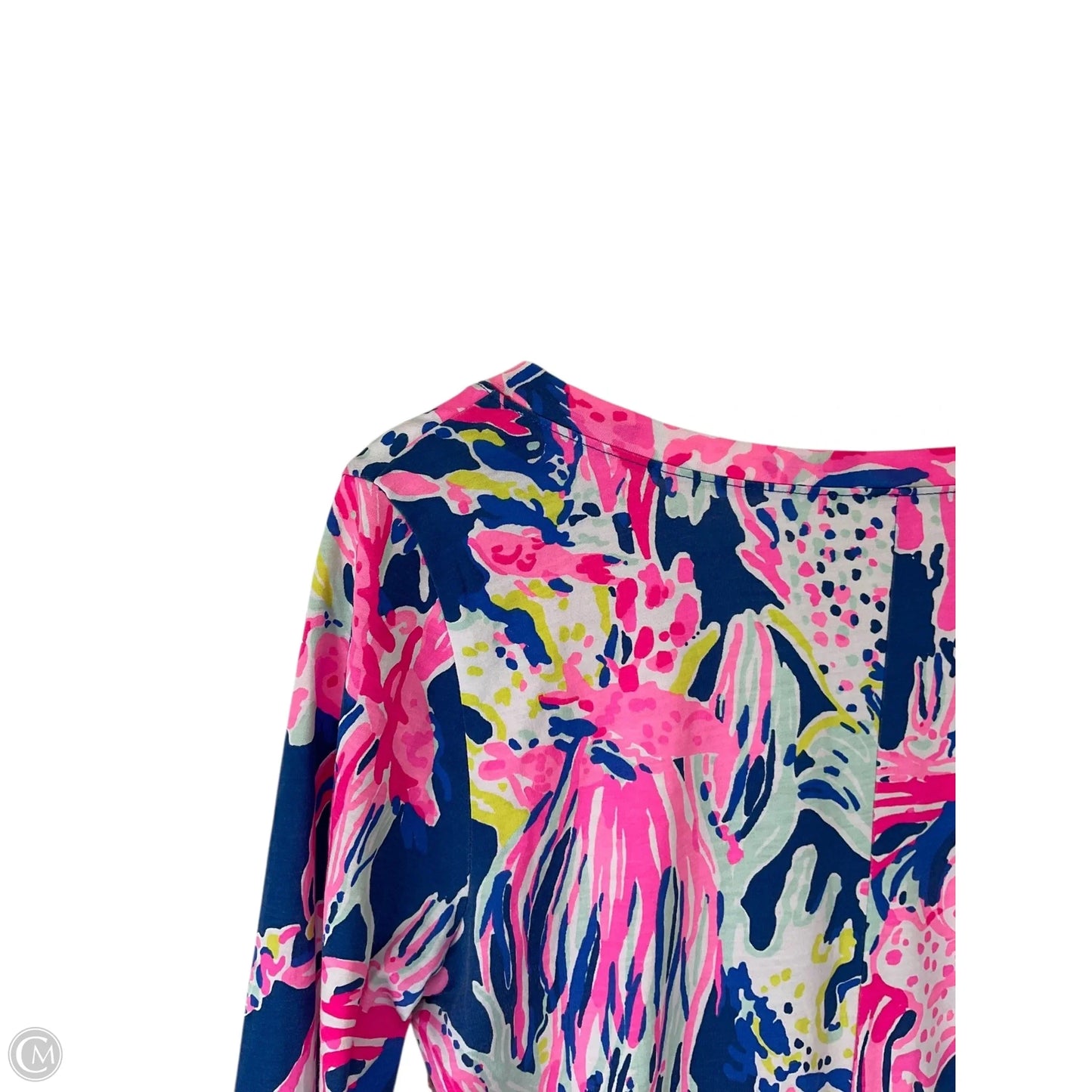 Dress Designer By Lilly Pulitzer In Blue & Pink, Size: S