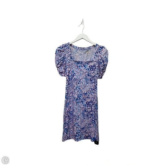 Dress Designer By Lilly Pulitzer In Blue & Pink, Size: Xxs