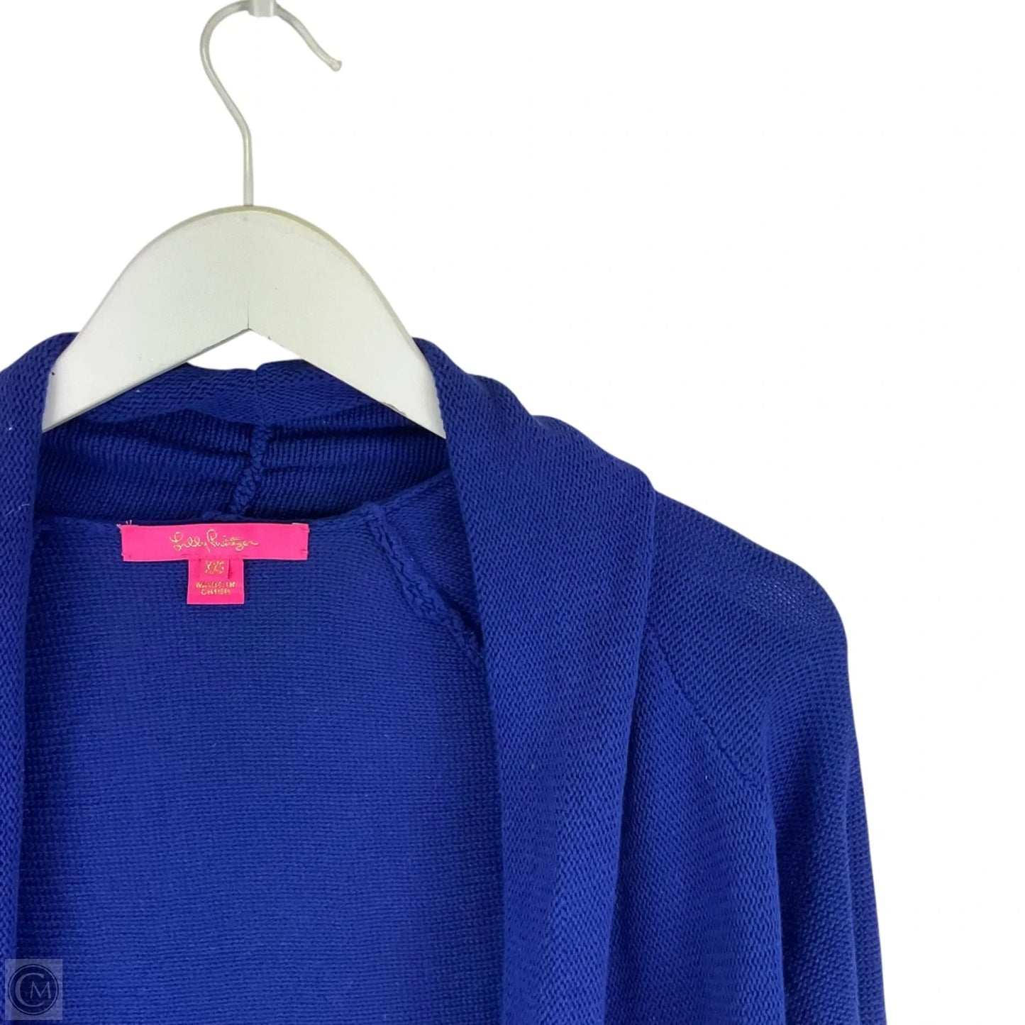 Sweater Cardigan Designer By Lilly Pulitzer In Blue, Size: Xxs