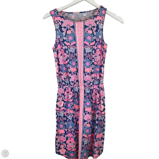 Dress Designer By Lilly Pulitzer In Blue & Pink, Size: Xxs