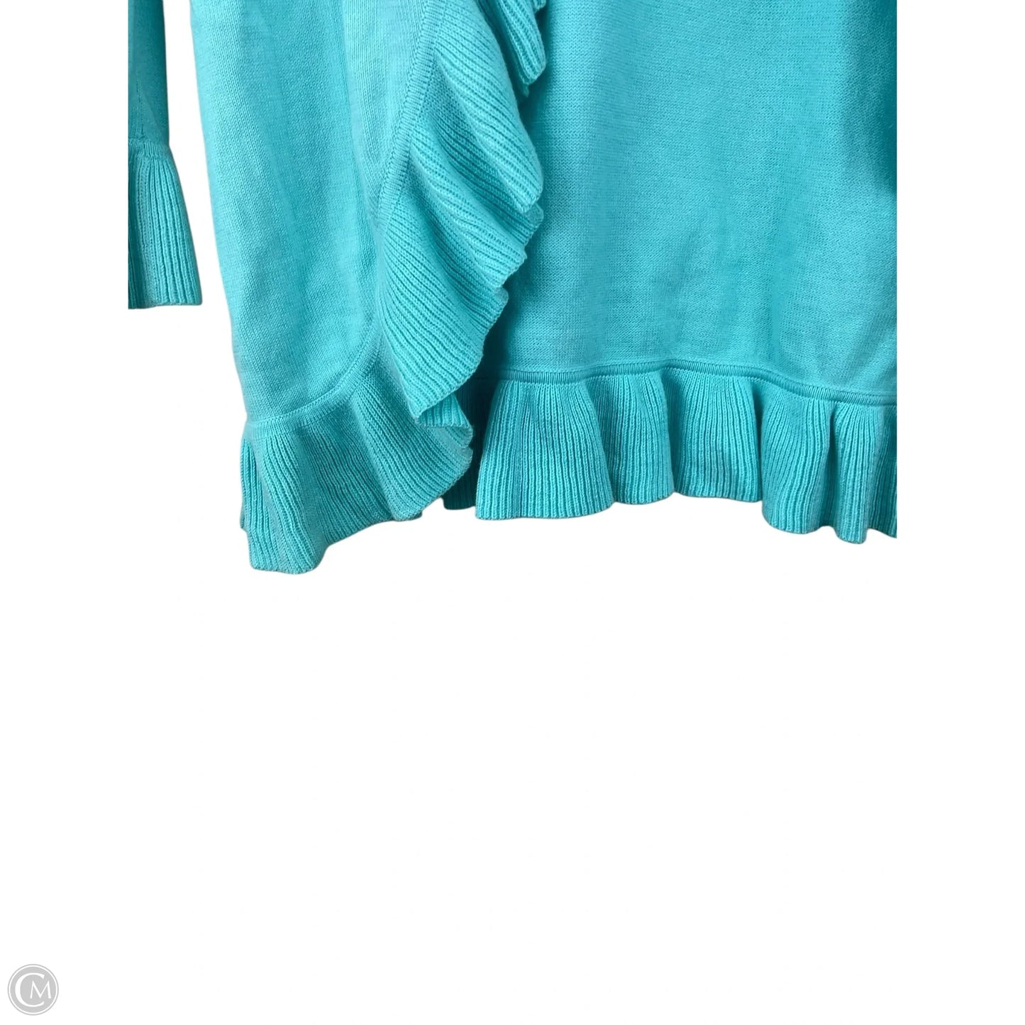 Sweater Cardigan Designer By Lilly Pulitzer In Blue, Size: Xs