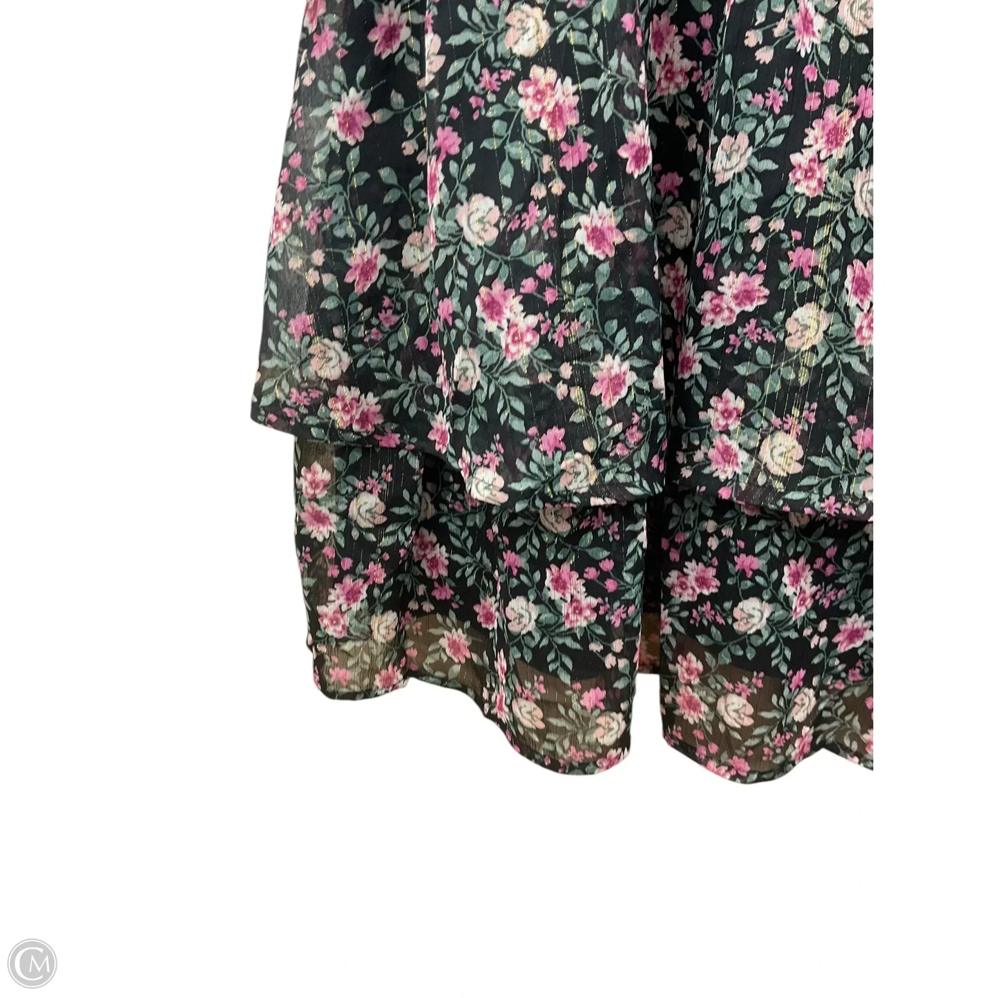 Dress Casual Short By Mimi Chica In Floral Print, Size: Xl