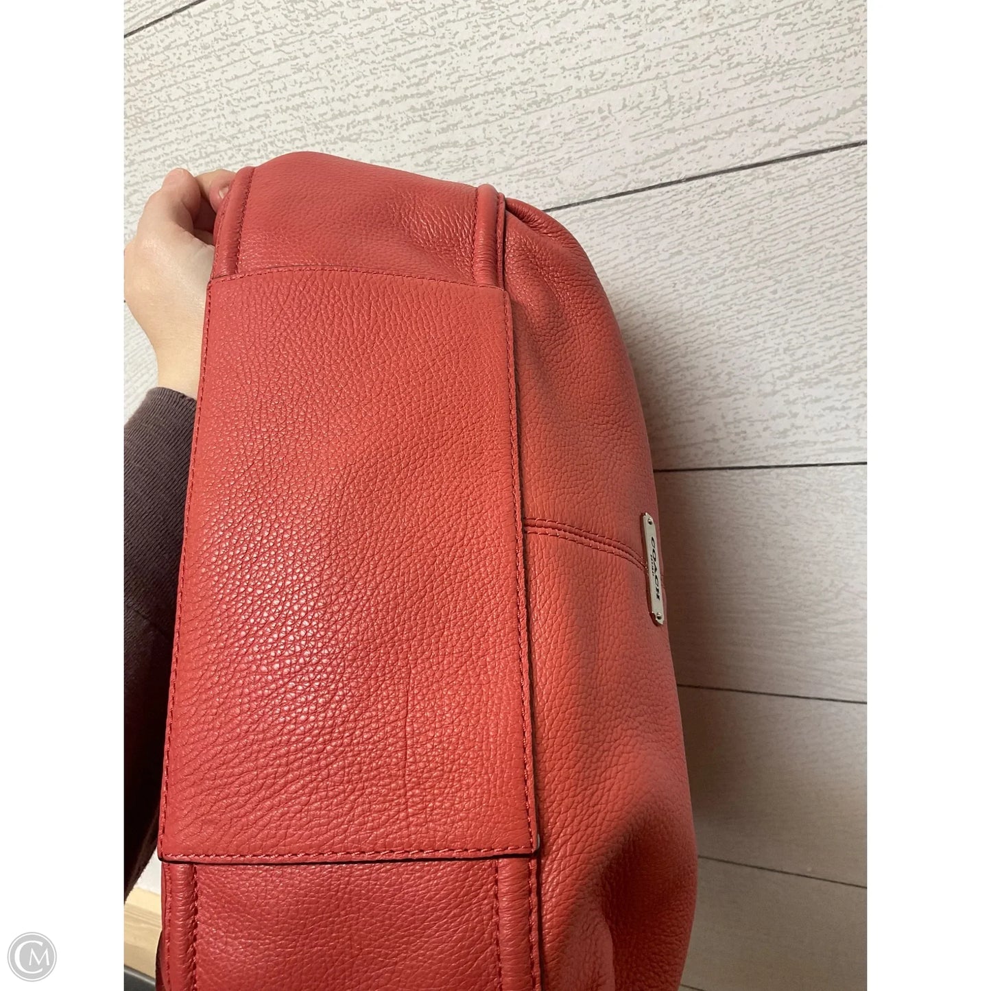 Handbag Designer By Coach, Size: Medium