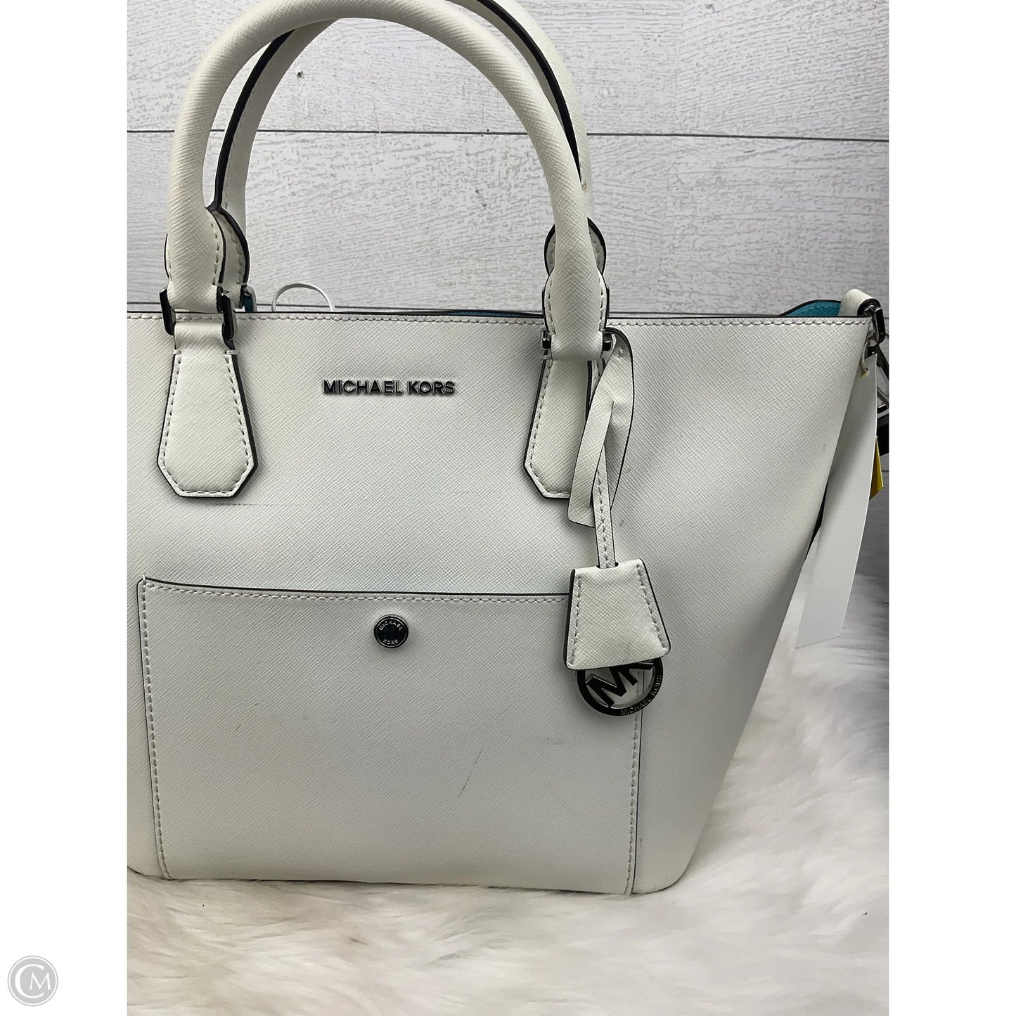 Handbag Designer By Michael Kors, Size: Medium