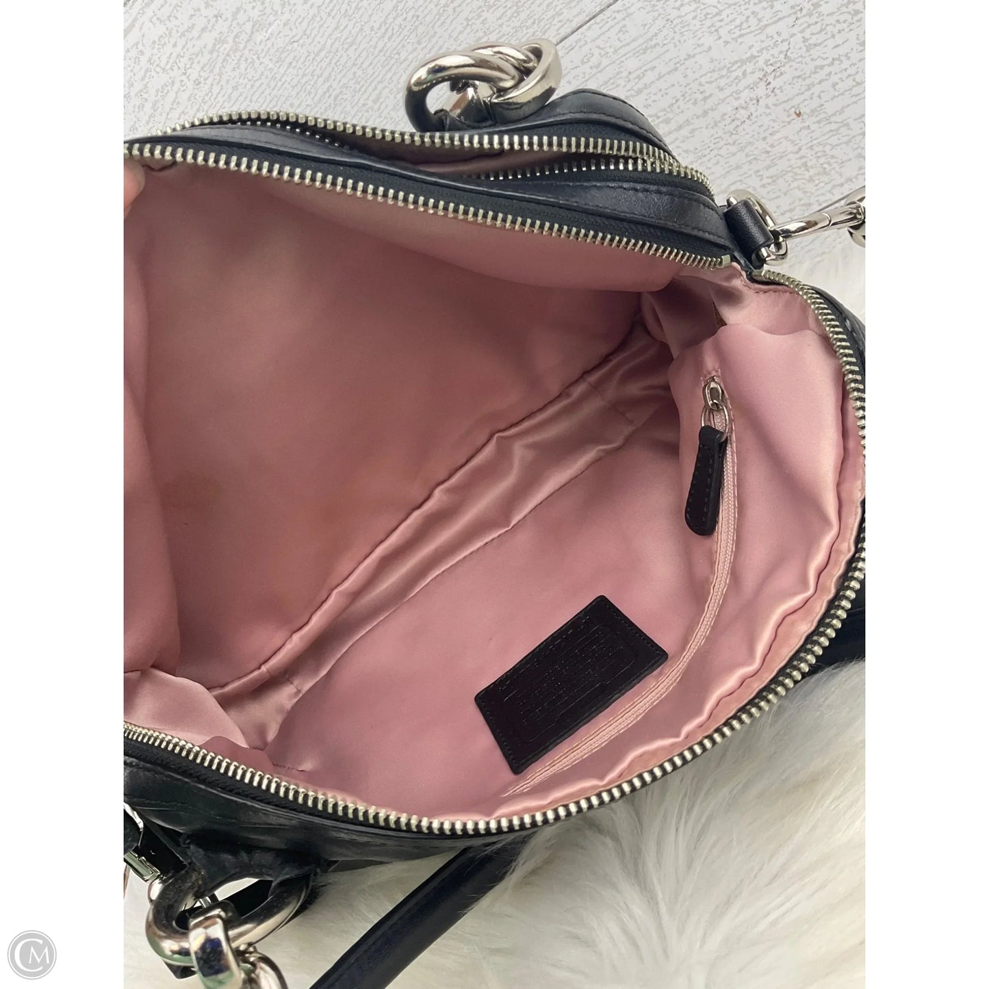 Handbag Designer By Coach, Size: Medium