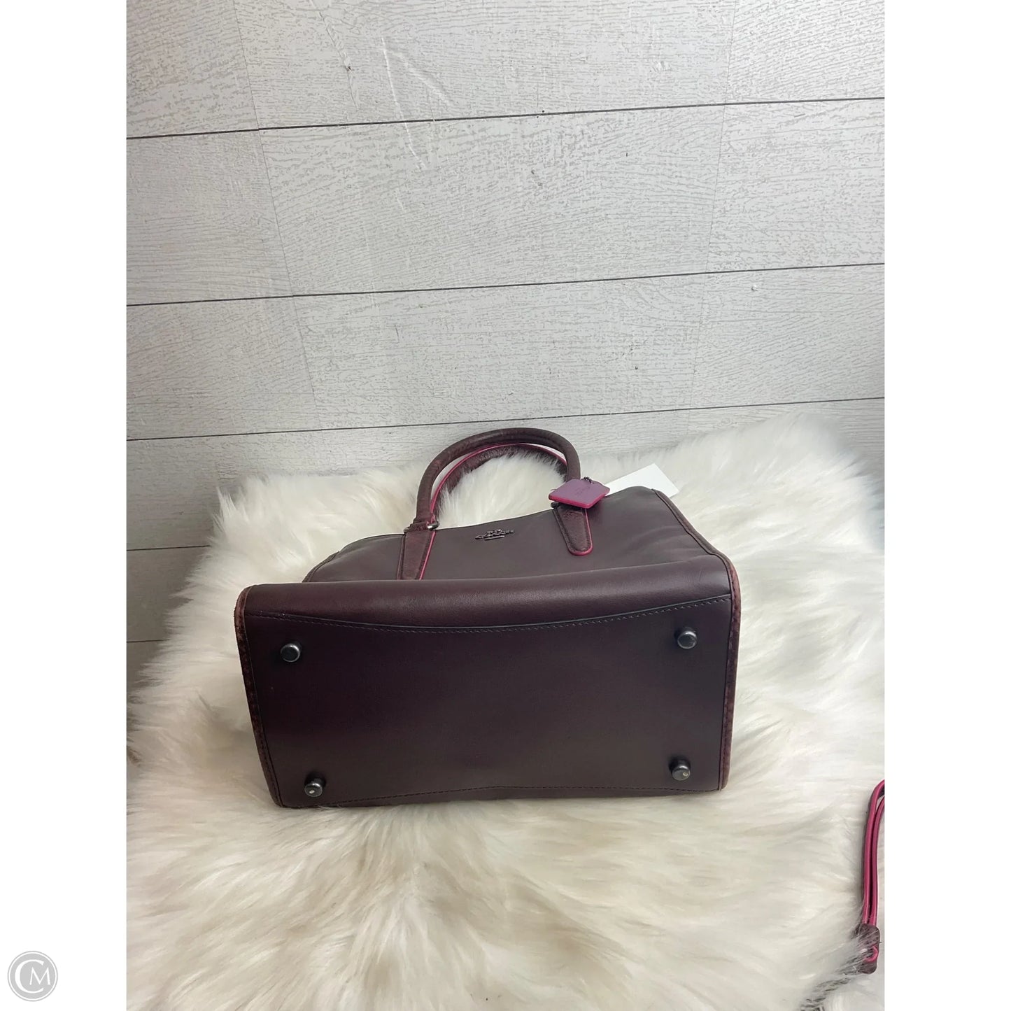 Handbag Designer By Coach, Size: Medium