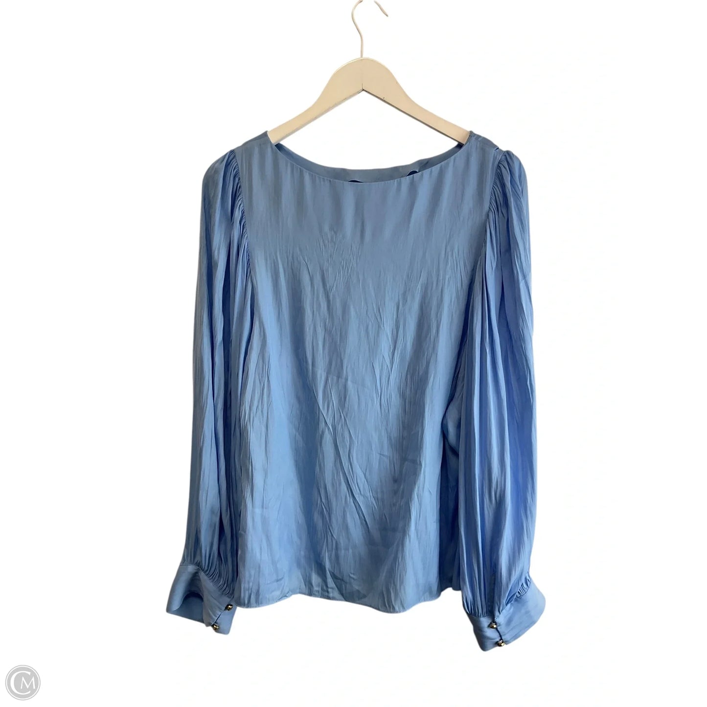 Top Long Sleeve Designer By Lilly Pulitzer In Blue, Size: L