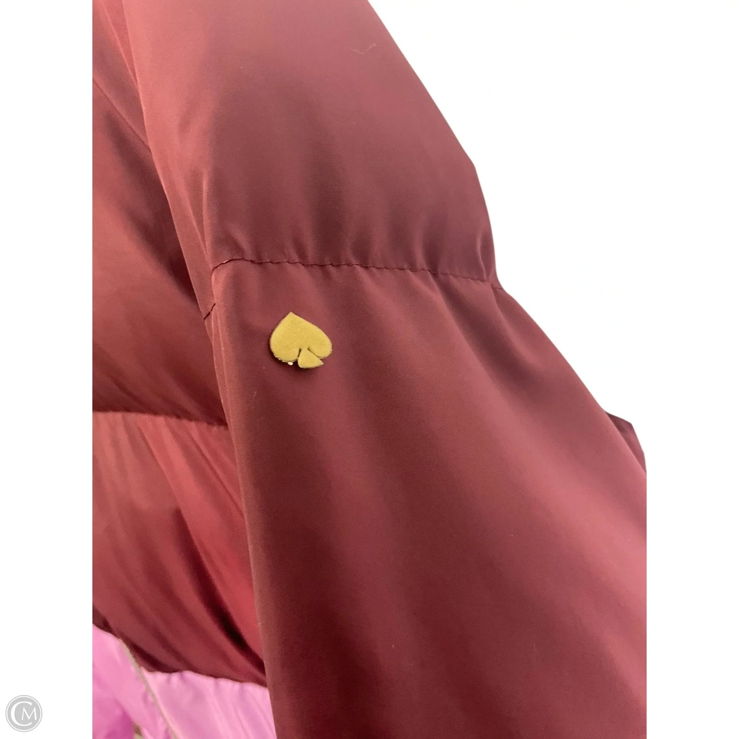 Coat Designer By Kate Spade In Purple, Size: M