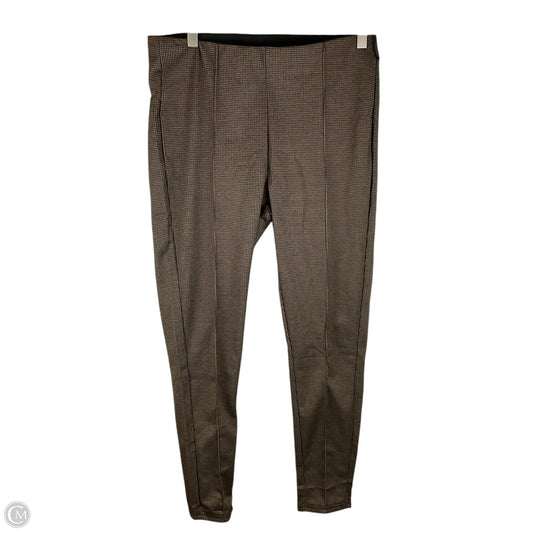 Pants Leggings By Cmf In Brown, Size: 1x