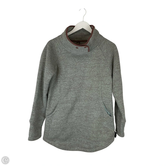 Jacket Fleece By Prana In Grey, Size: M