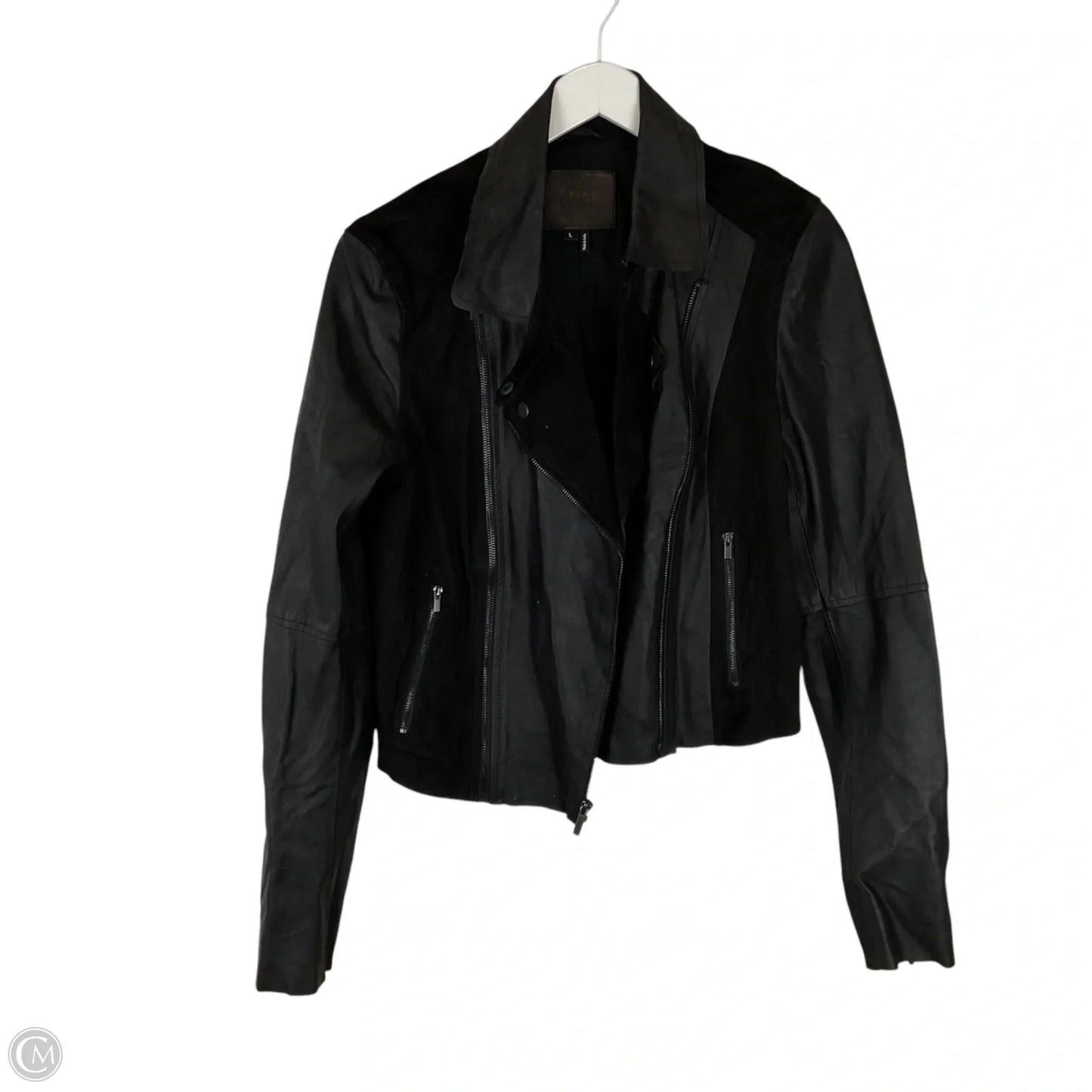 Jacket Moto By Paige In Black, Size: L