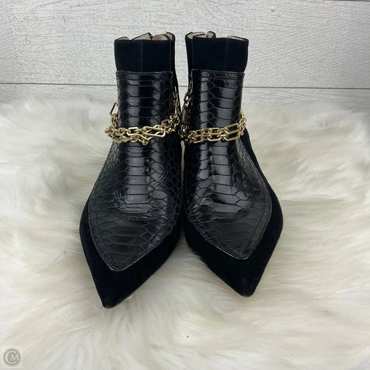 Boots Ankle Heels By Louise Et Cie In Black, Size: 8