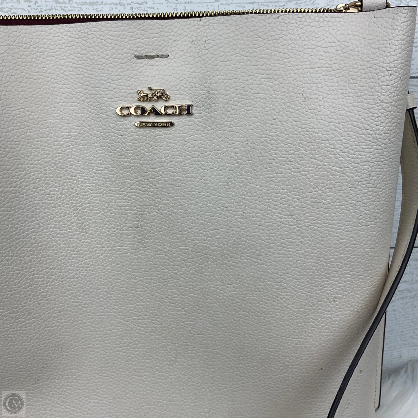 Handbag Designer By Coach, Size: Medium