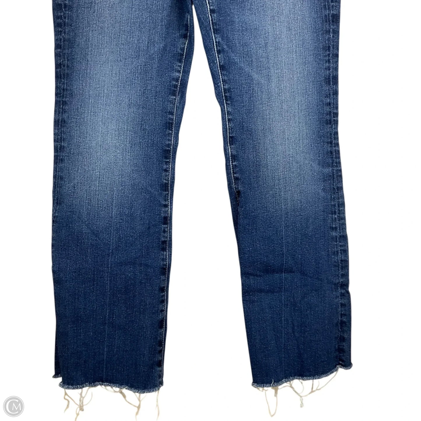 Jeans Boot Cut By Adriano Goldschmied In Blue Denim, Size: 8