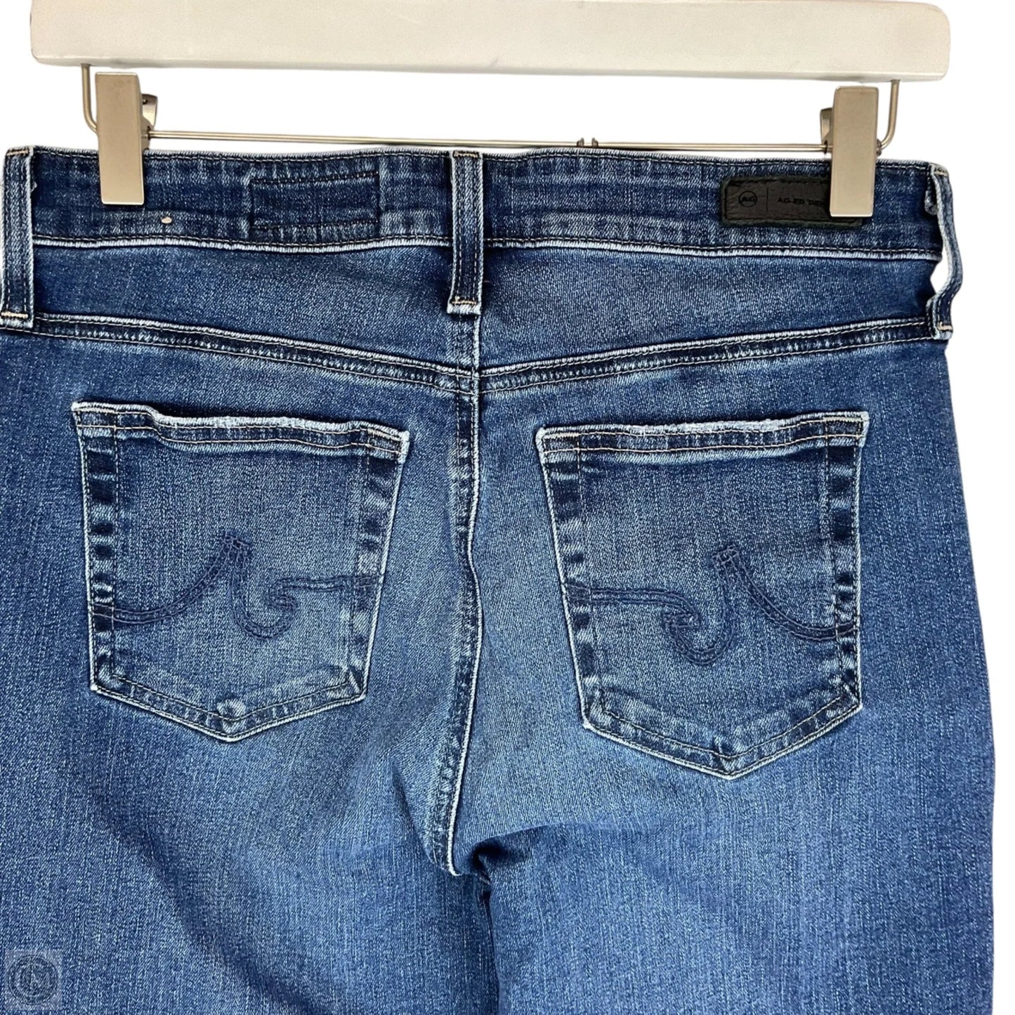 Jeans Boot Cut By Adriano Goldschmied In Blue Denim, Size: 8