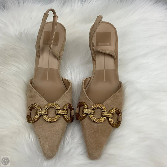 Shoes Heels Kitten By Dolce Vita In Tan, Size: 6