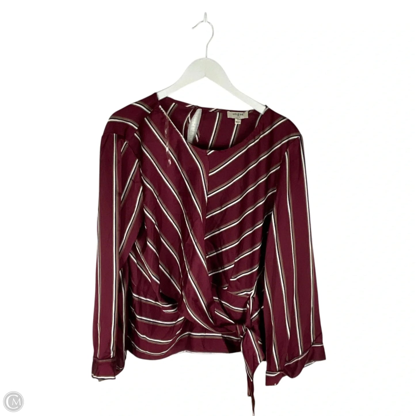 Top Long Sleeve By Umgee In Red, Size: L