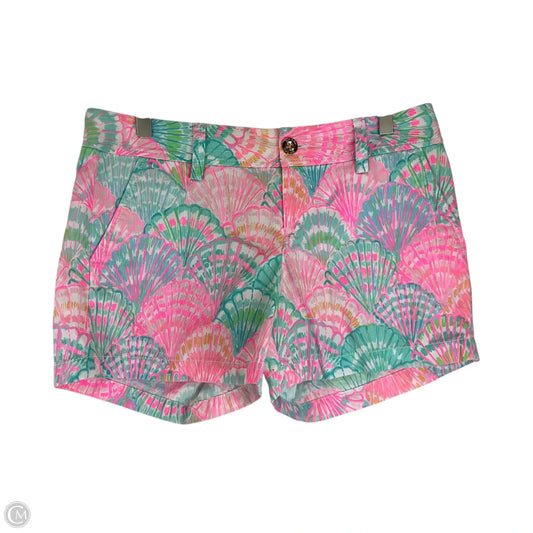 Shorts Designer By Lilly Pulitzer In Blue & Pink, Size: 6