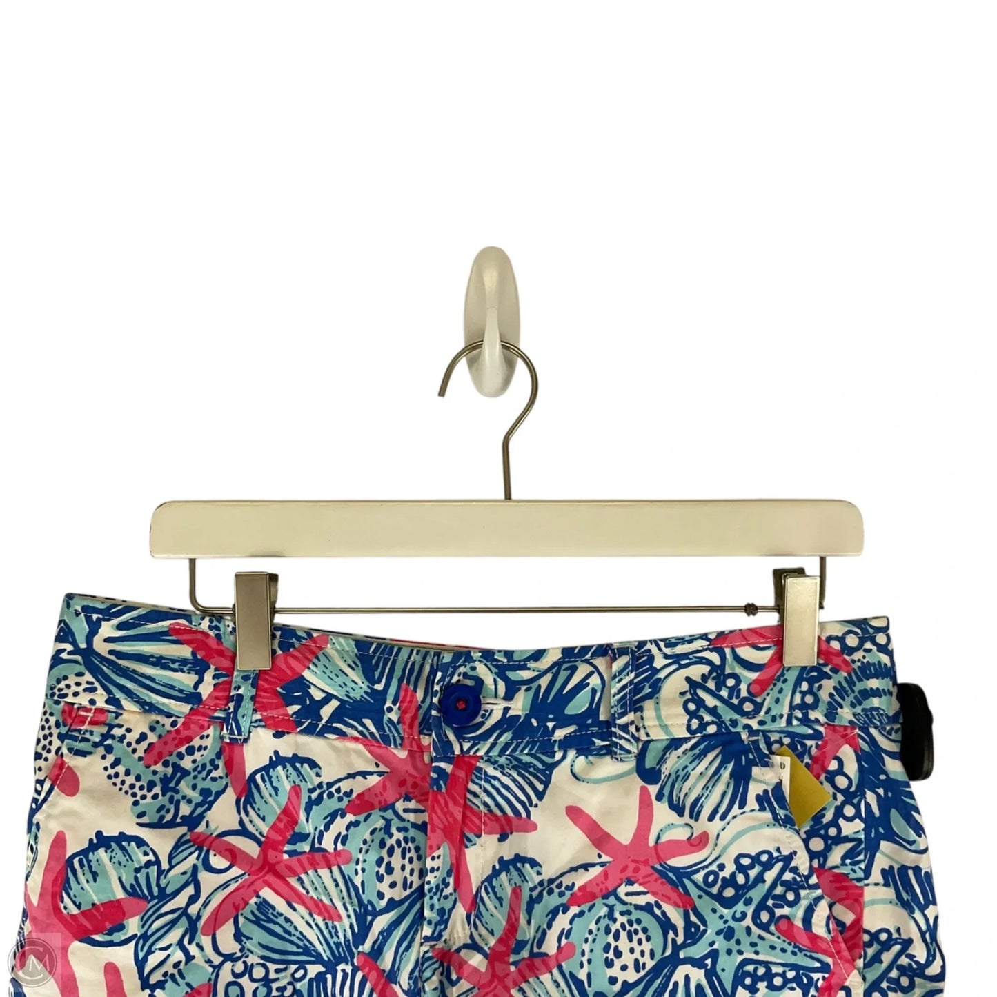 Shorts Designer By Lilly Pulitzer In Blue & Pink, Size: 6