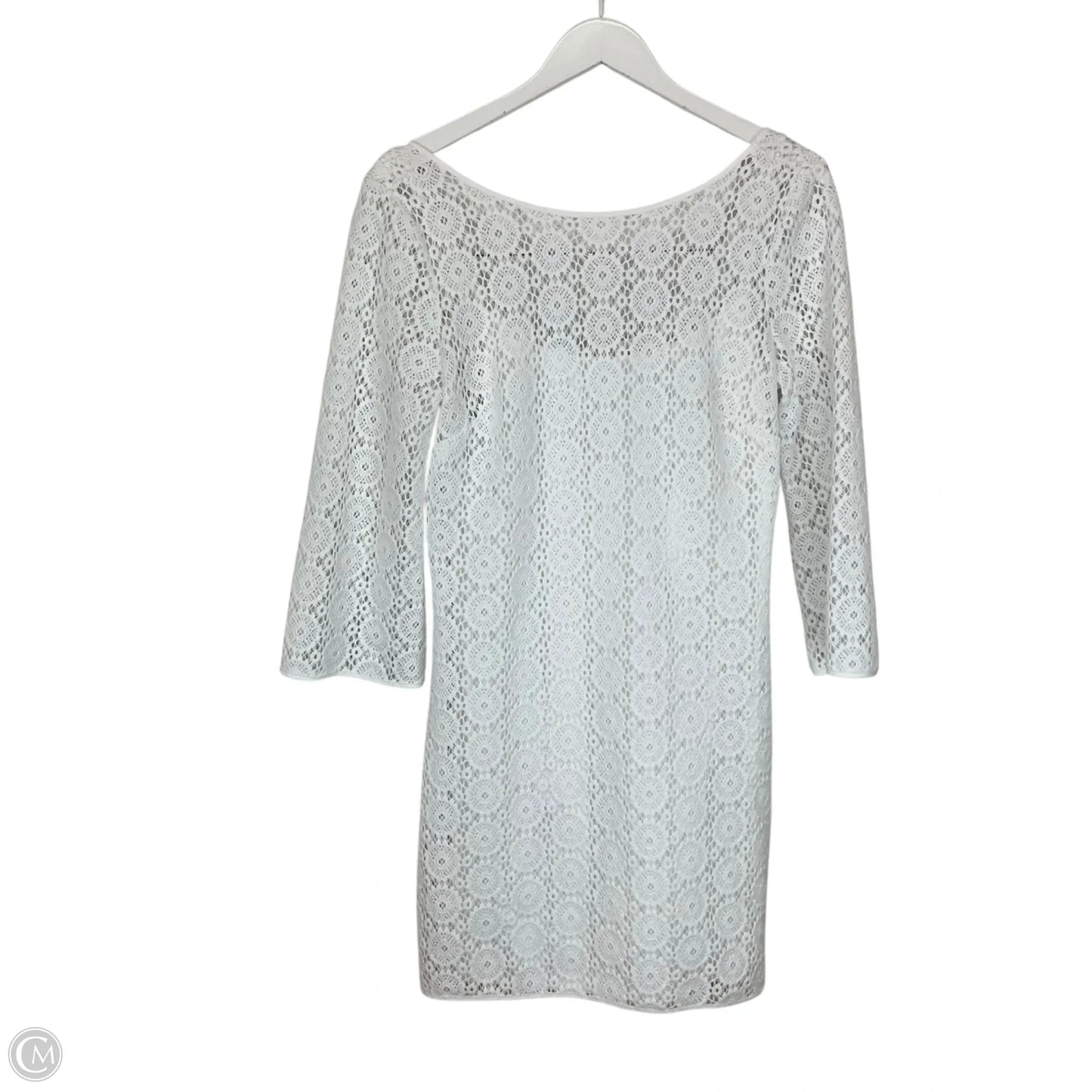 Dress Designer By Lilly Pulitzer In White, Size: M