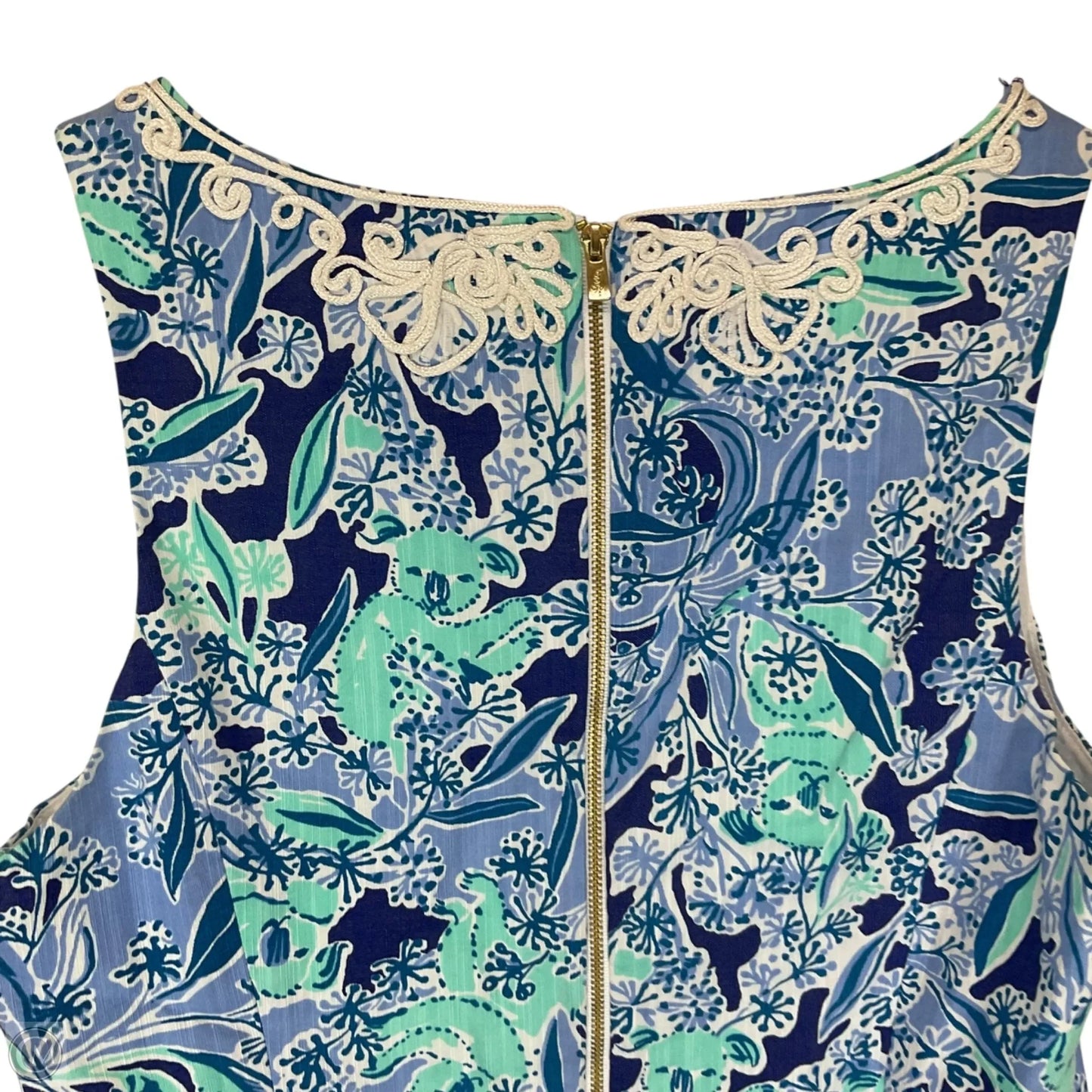 Dress Designer By Lilly Pulitzer In Blue, Size: 10