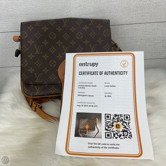 Crossbody Luxury Designer By Louis Vuitton, Size: Medium