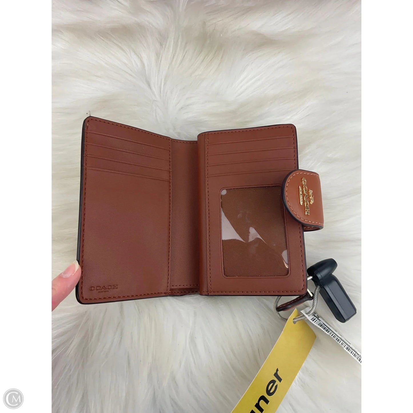 Wallet Designer By Coach, Size: Small