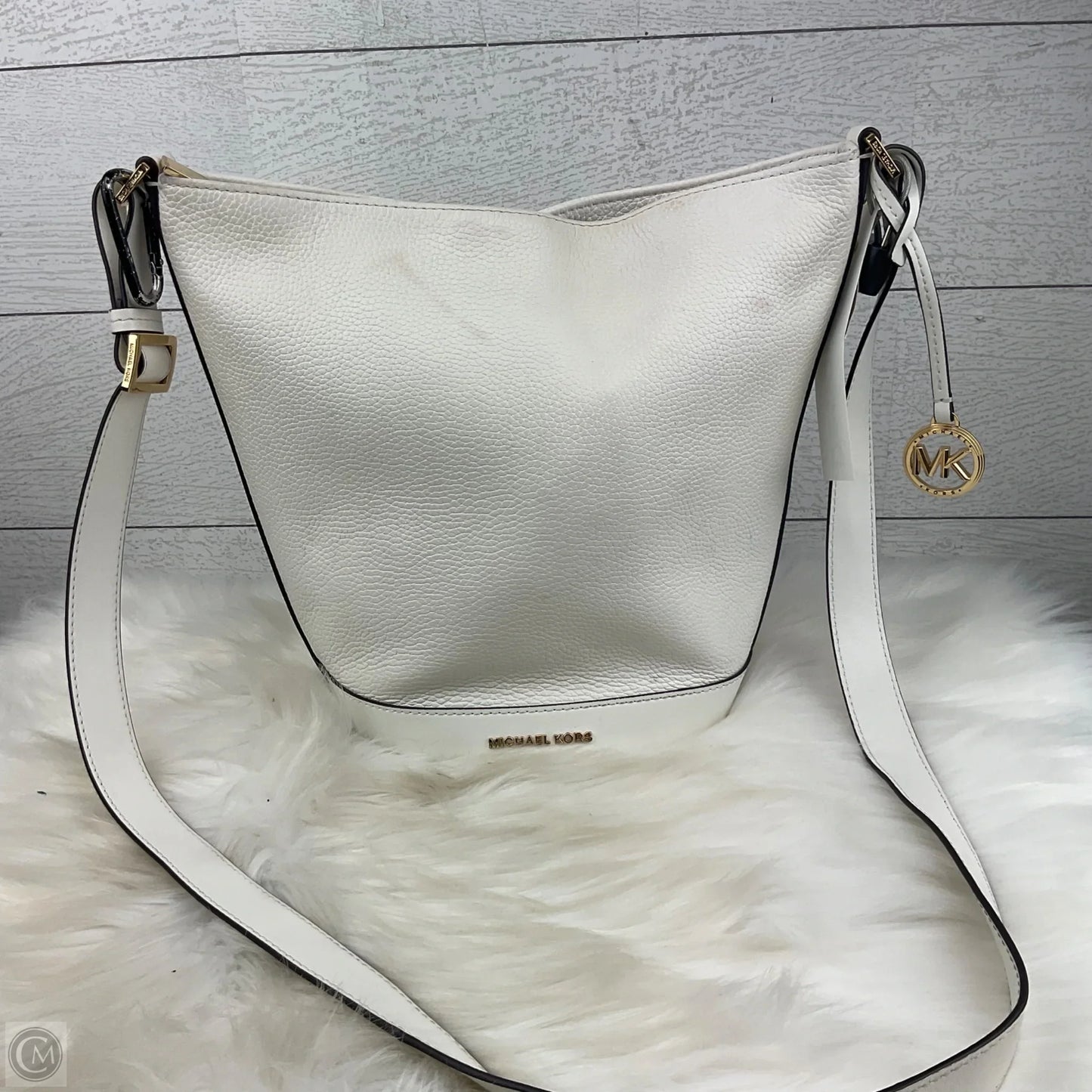 Crossbody Designer By Michael Kors, Size: Medium