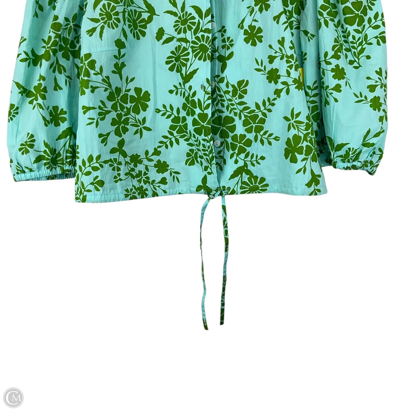 Dress Set 2pc By Cmb In Blue & Green, Size: L