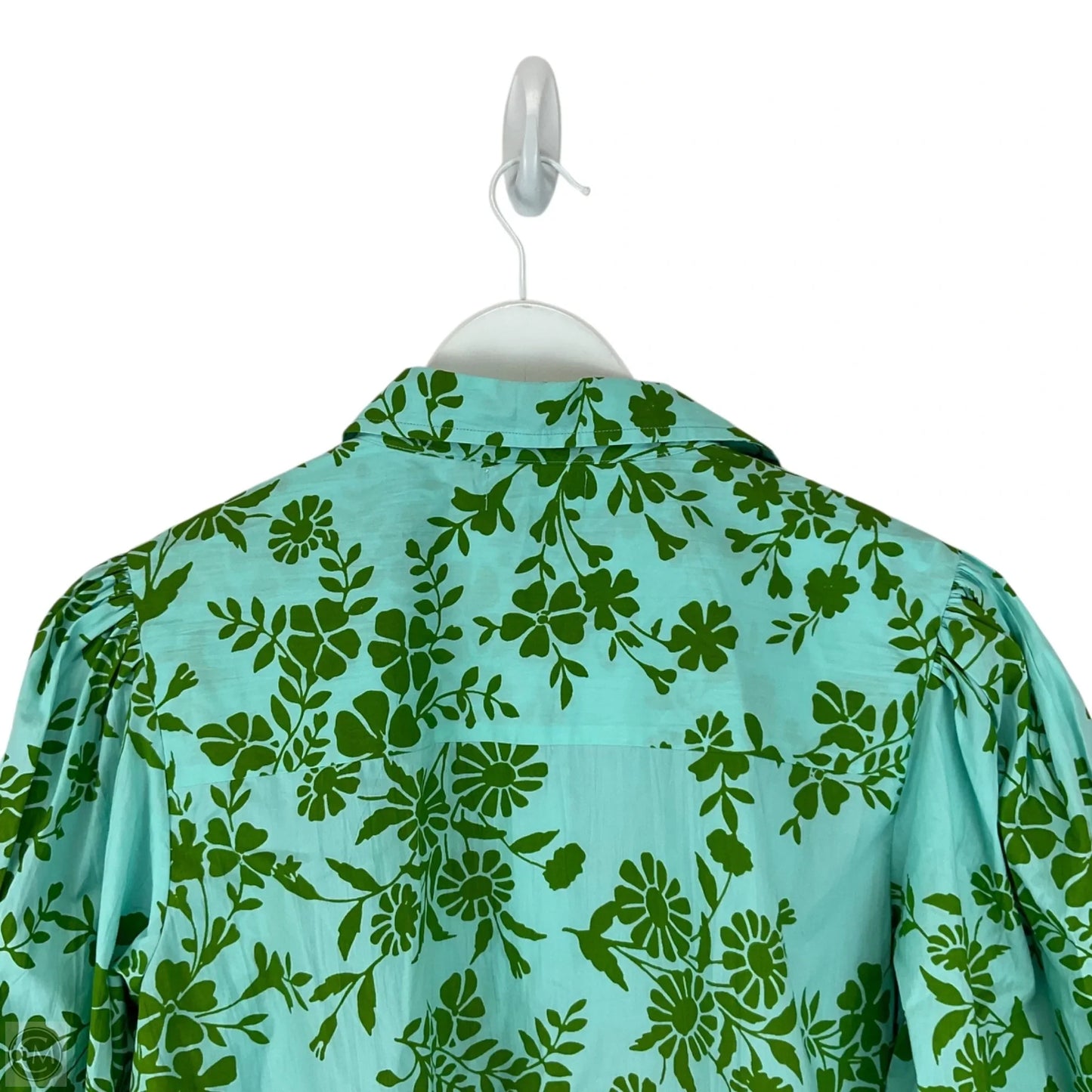 Dress Set 2pc By Cmb In Blue & Green, Size: L