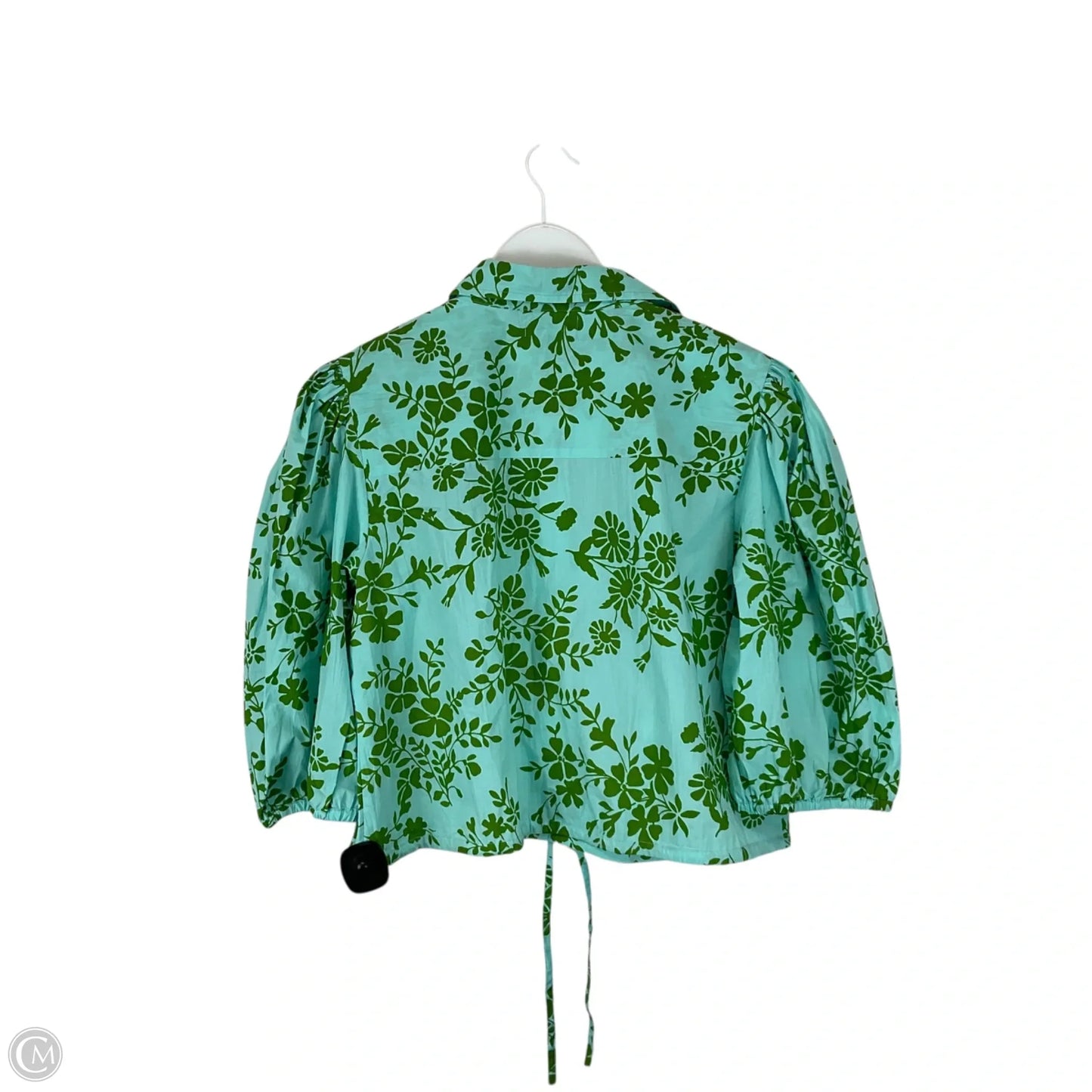 Dress Set 2pc By Cmb In Blue & Green, Size: L