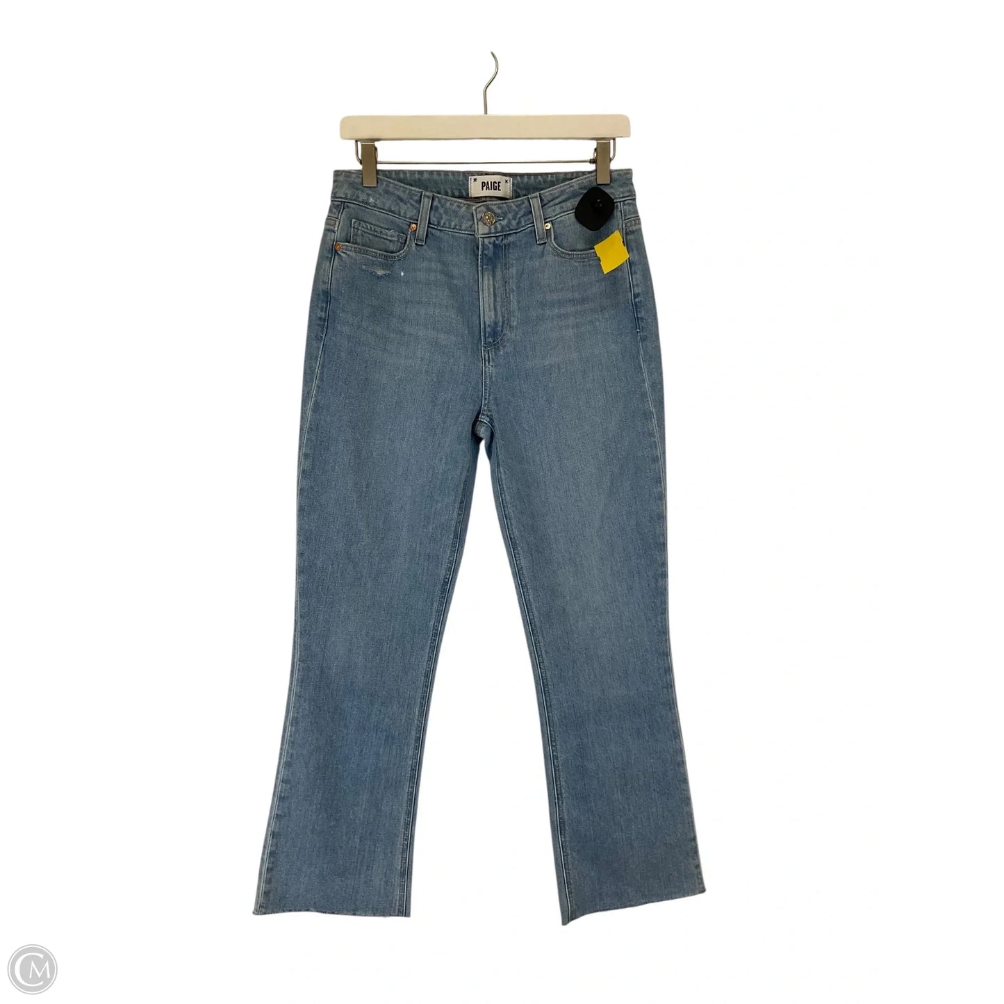 Jeans Wide Leg By Paige In Blue Denim, Size: 6