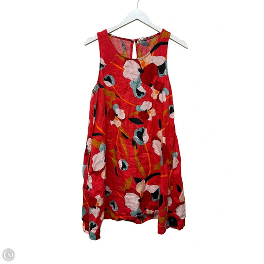 Dress Casual Short By Sigrid Olsen In Red, Size: Medium