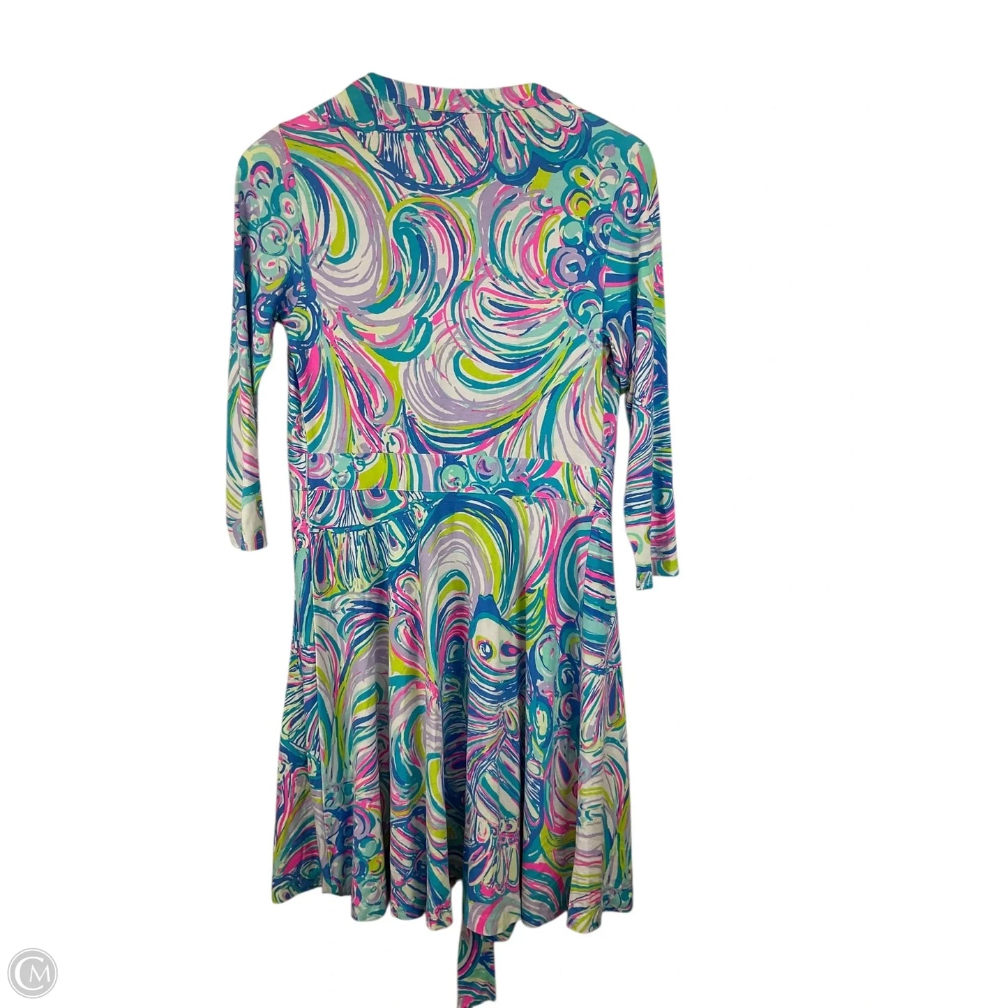 Dress Designer By Lilly Pulitzer In Blue & Pink, Size: S