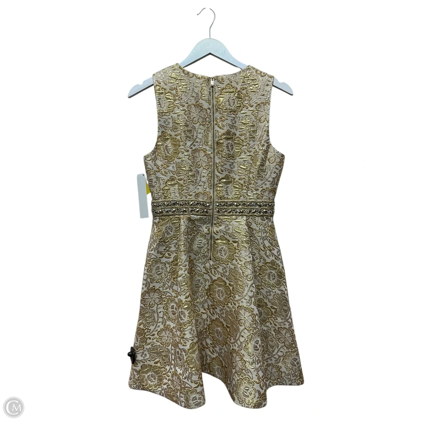 Dress Designer By Lilly Pulitzer In Gold, Size: 4