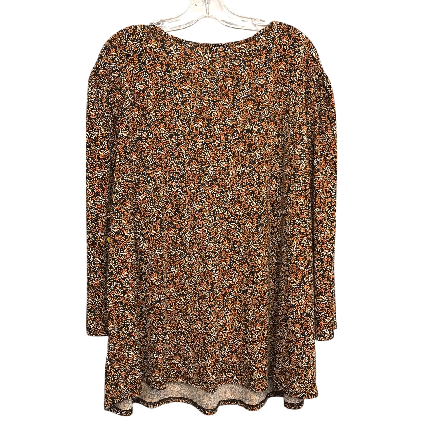 Top Ls By Adrianna Papell In Floral Print, Size:3X