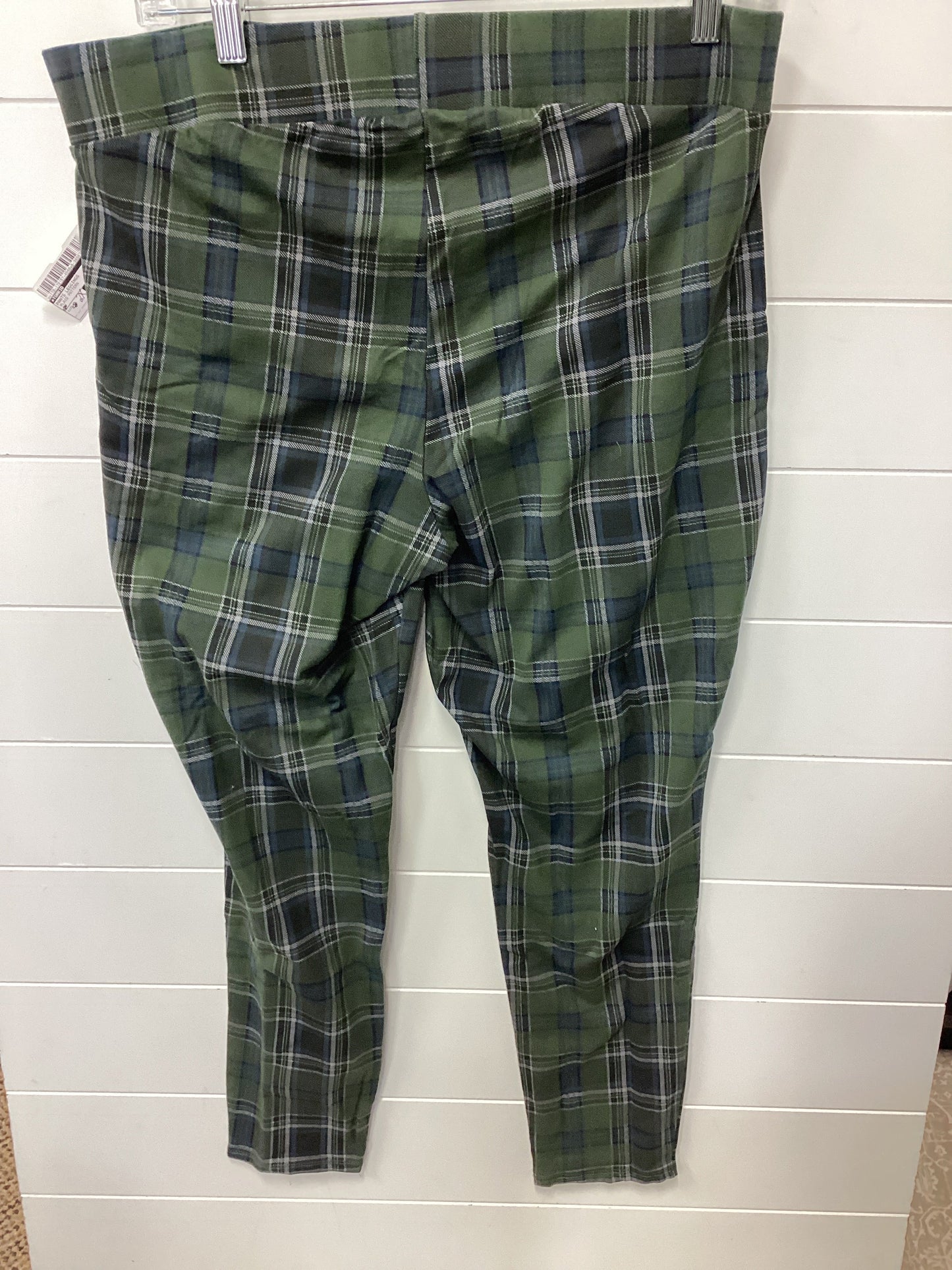 Pants Leggings By Torrid In Plaid Pattern, Size:2X