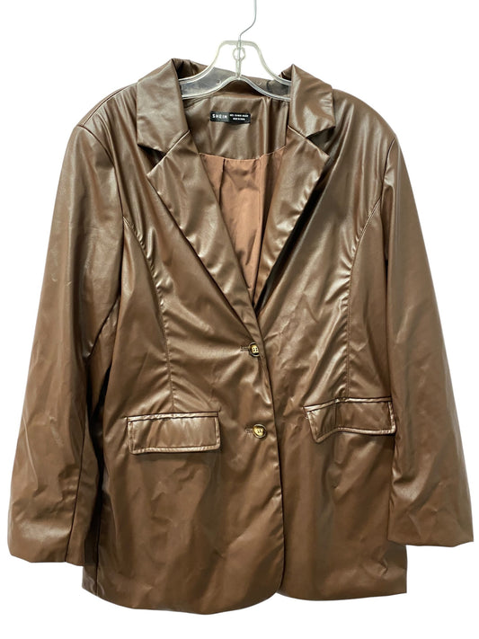 Blazer By Shein In Brown, Size:L