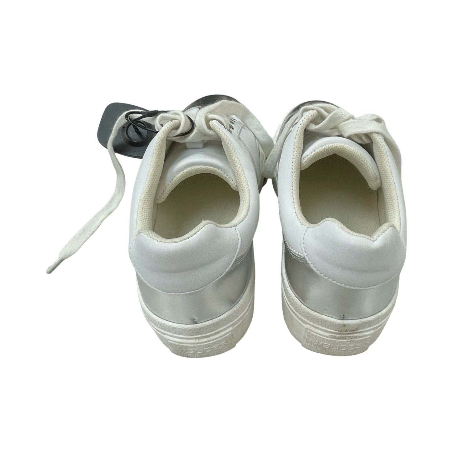 Shoes Athletic By J Slides In White, Size:6.5